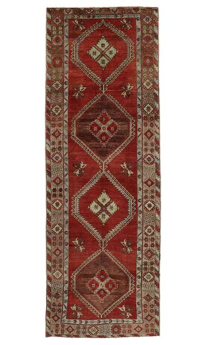 5 x 15 Vintage Oushak Rug 52247