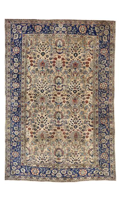 6 x 10 Antique Sarouk Rug 52259