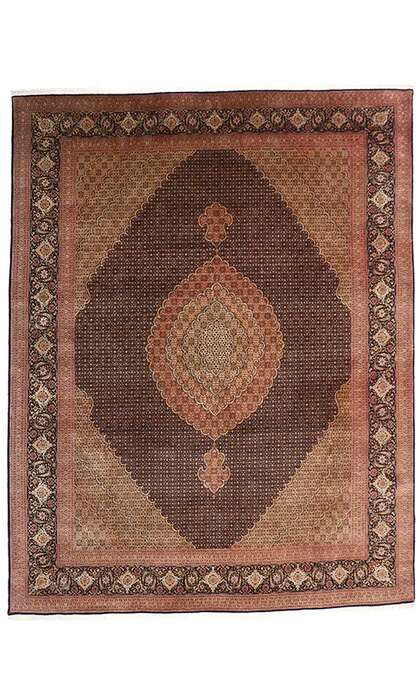 10 x 13 Vintage Tabriz Rug 76980