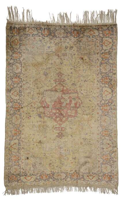 4 x 6 Antique Kayseri Rug 77091