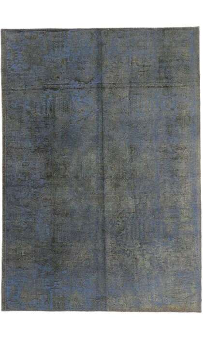 7 x 10 Vintage Overdyed Rug 60623