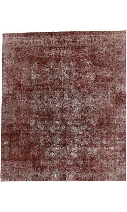 9 x 11 Vintage Overdyed  Rug 60667