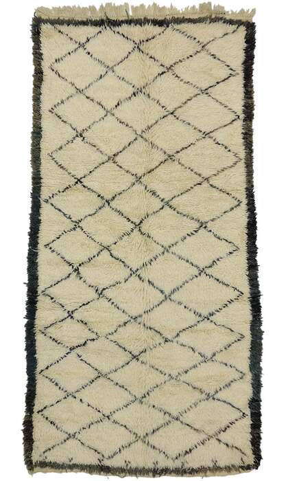 4 x 8 Vintage Moroccan Rug 20659