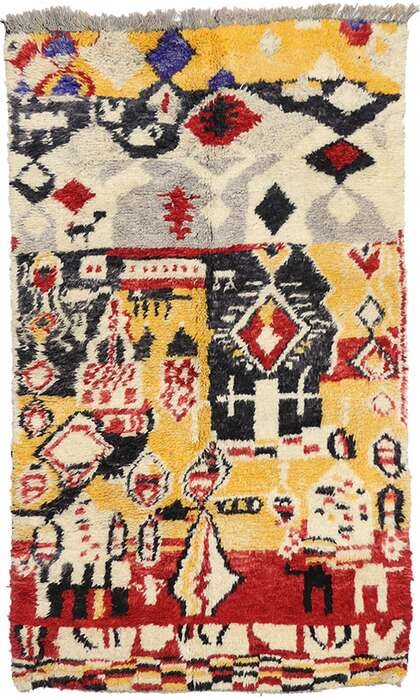 5 x 9 Moroccan Rug 20709