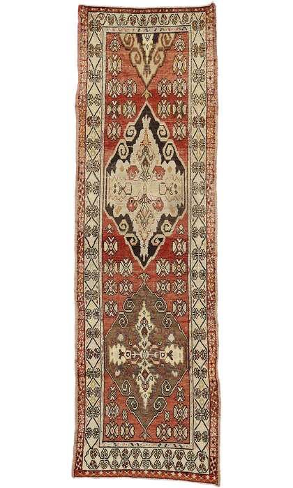 3 x 11 Vintage Oushak Rug 50107