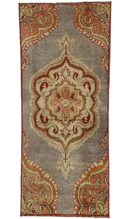 2 x 5 Vintage Oushak Rug 52322