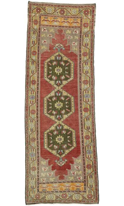 3 x 9 Vintage Oushak Rug 52390