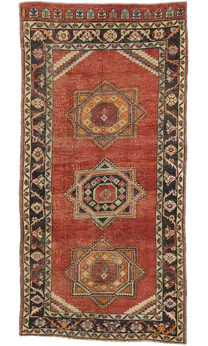 5 x 10 Vintage Oushak Rug 52399