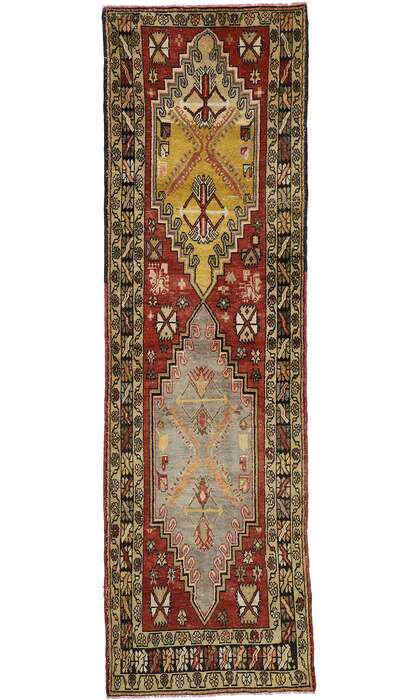 3 x 11 Vintage Oushak Rug 52405