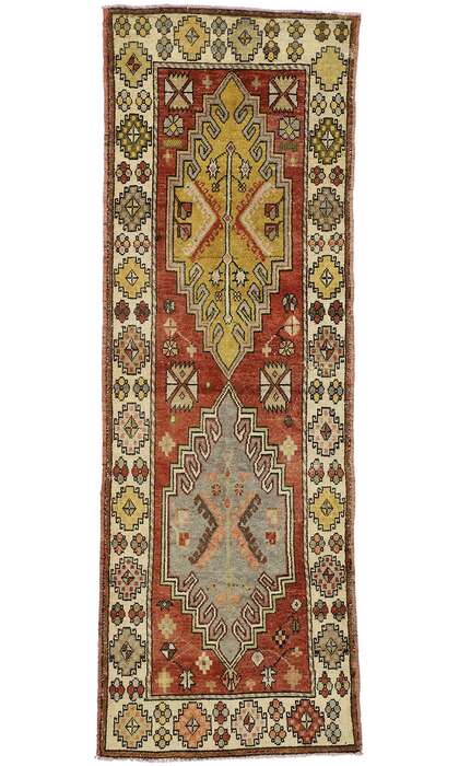 3 x 10 Vintage Oushak Rug 52406