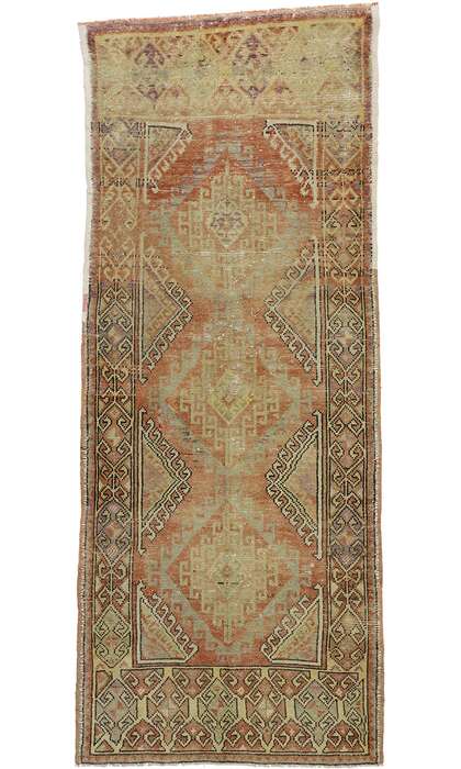 4 x 9 Vintage Oushak Rug 52410