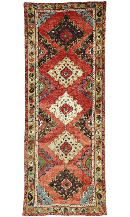 5 x 13 Vintage Oushak Rug 52416