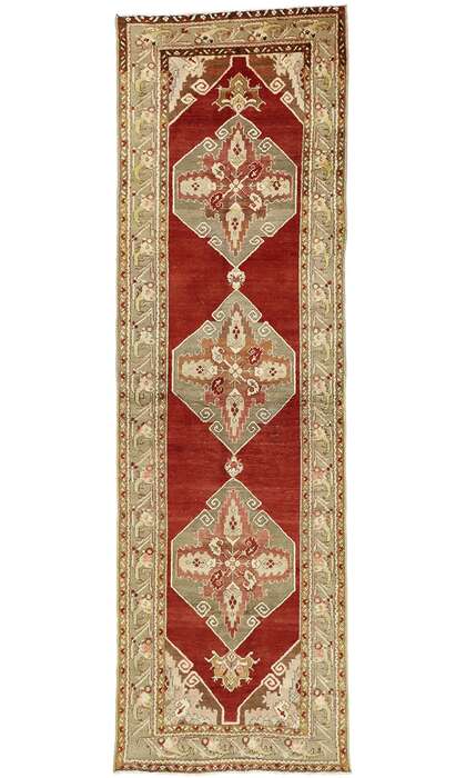 3 x 11 Vintage Oushak Rug 52402