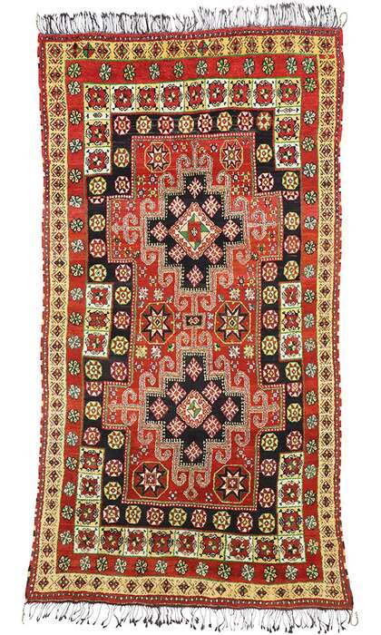 10 x 14 Vintage Moroccan Rug 77203