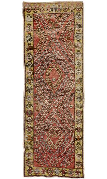 3 x 10 Vintage Oushak Rug 50144