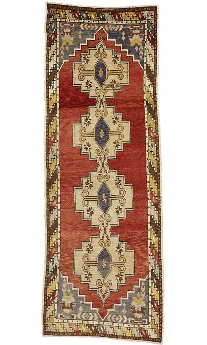 3 x 10 Vintage Oushak Rug 50179