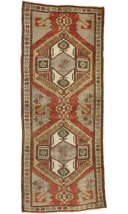 4 x 10 Antique Oushak Rug 50233