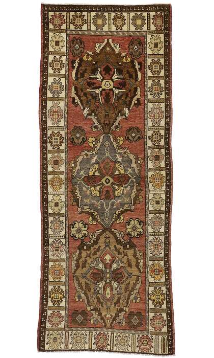 4 x 10 Antique Oushak Rug 50256