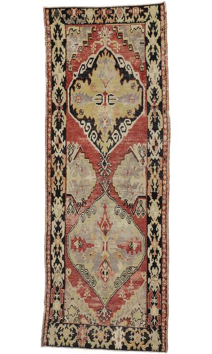 4 x 10 Antique Oushak Rug 50277