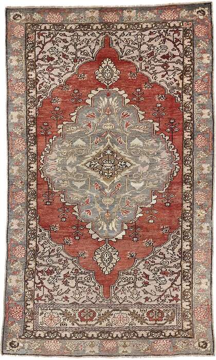 4 x 6 Antique Oushak Rug 50300