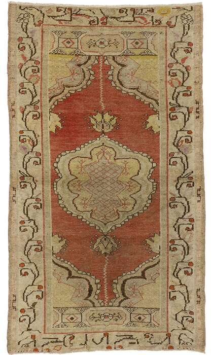 3 x 6 Antique Oushak Rug 50305