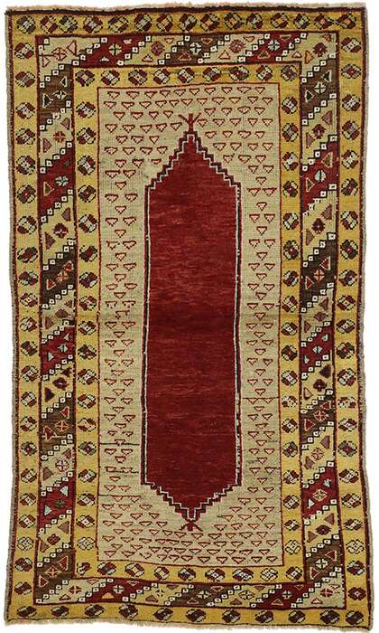 3 x 6 Antique Oushak Rug 50313