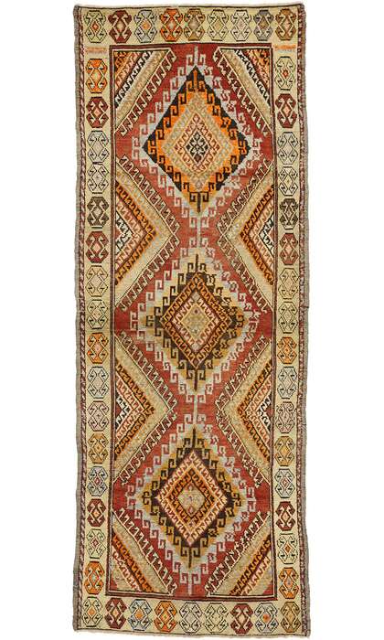 4 x 10 Antique Oushak Rug 50358