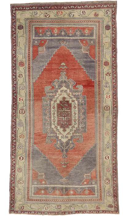 5 x 9 Vintage Oushak Rug 50758