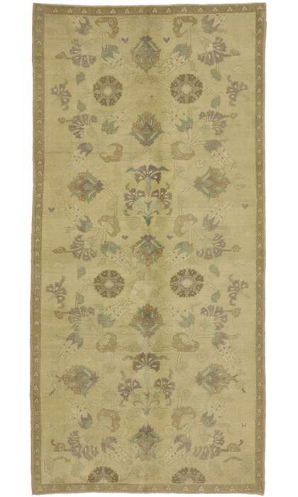 5 x 11 Vintage Oushak Rug 50843