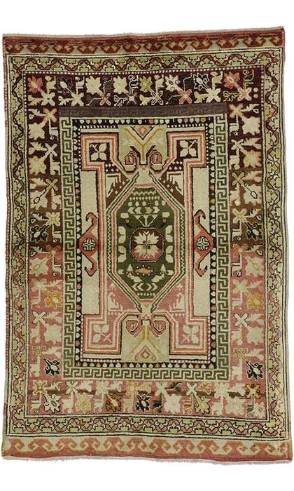 3 x 5 Vintage Oushak Rug 50906