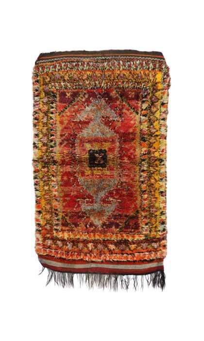 4 x 6 Vintage Oushak Rug 51116