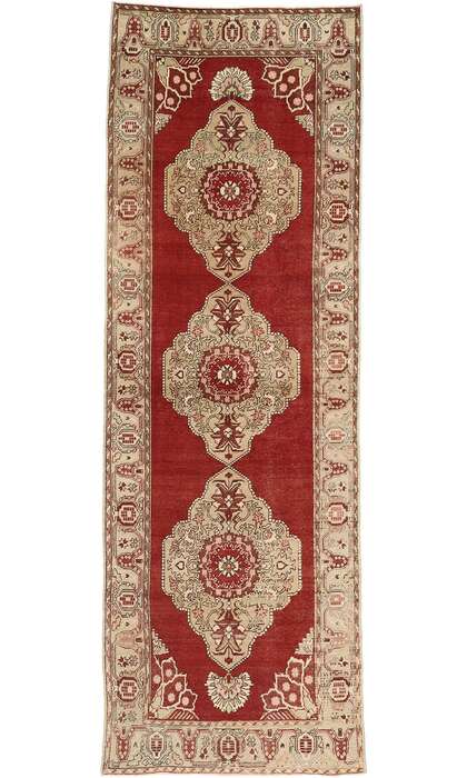 4 x 11 Vintage Oushak Rug 51128