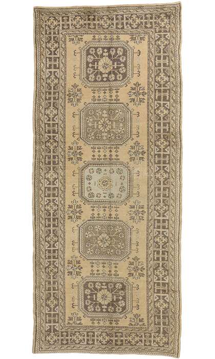 5 x 12 Vintage Oushak Rug 51144