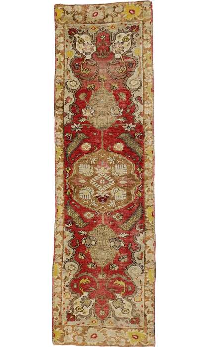 3 x 9 Vintage Oushak Rug 51189