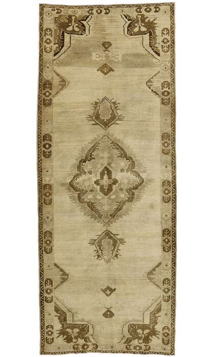 5 x 13 Vintage Oushak Rug 51370