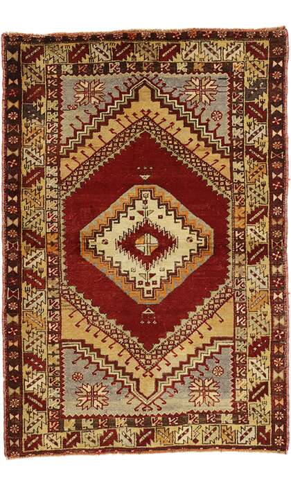 4 x 5 Vintage Oushak Rug 51390