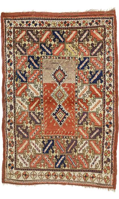 4 x 6 Antique Oushak Rug 70739