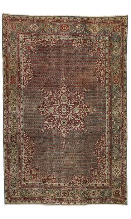 7 x 11 Antique Agra Rug 71466