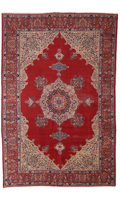 12 x 17 Antique Tabriz Rug 72013