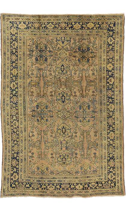 7 x 10 Vintage Mahal Rug 72362