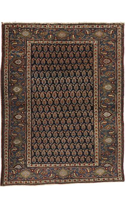 5 x 6 Antique Heriz Rug 72631