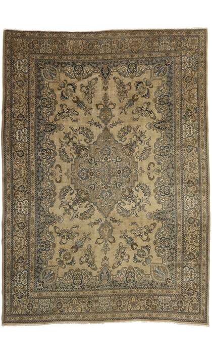 13 x 18 Antique Tabriz Rug 72641