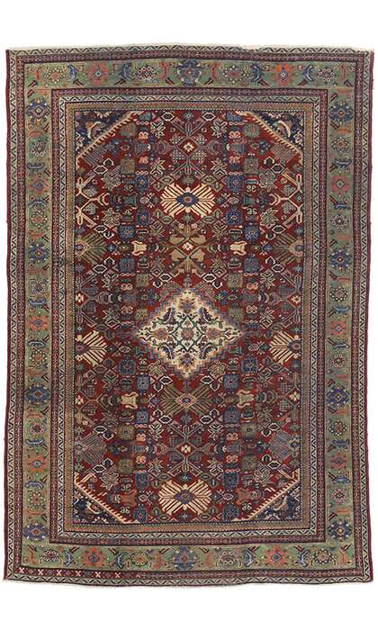 7 x 10 Antique Mahal Rug 72659