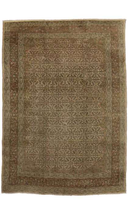 10 x 14 Antique Tabriz Rug 73097