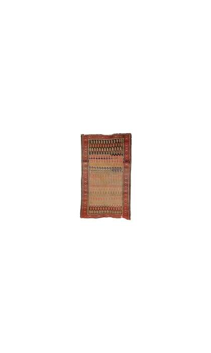 4 x 6 Antique Russian Karabagh Rug 73280