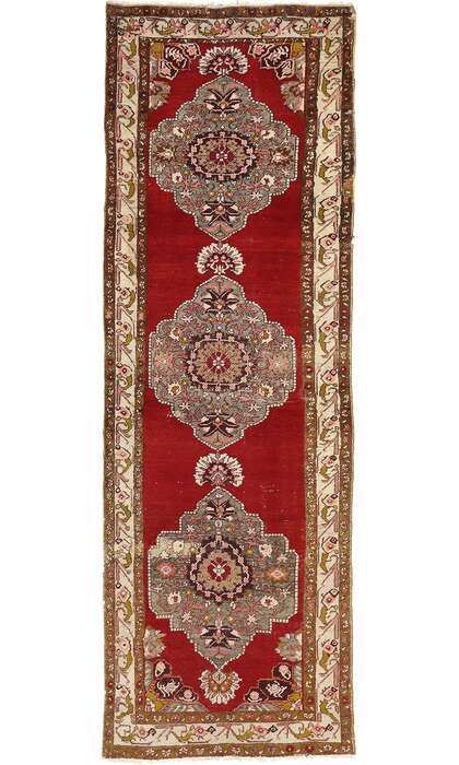 4 x 11 Vintage Oushak Rug 73636