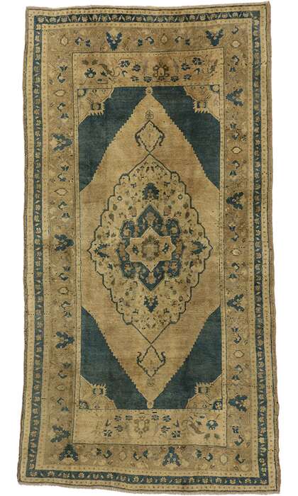 5 x 9 Vintage Oushak Rug 74111