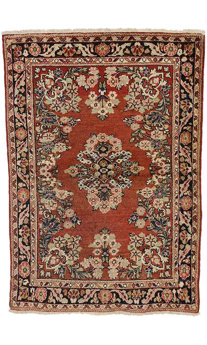 5 x 6 Antique Mahal Rug 74582