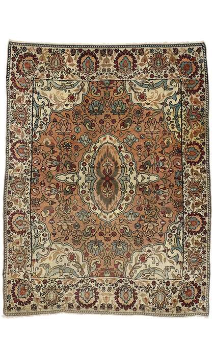 5 x 6 Vintage Agra Rug 74659