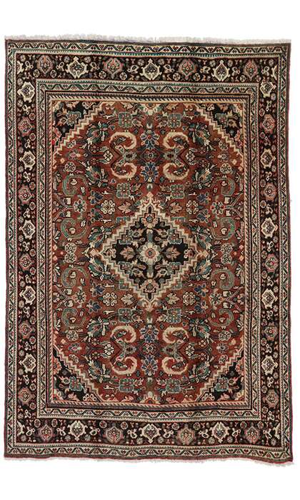 7 x 10 Antique Mahal Rug 75189